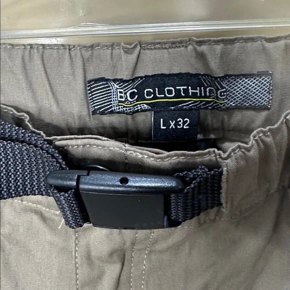 BC Clothing Men's Sz L/32 Tan Cargo Pants - Picture 5 of 6
